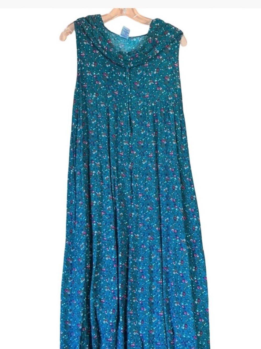 Boho Tiered Floral Maxi Dress - Picture 11 of 16